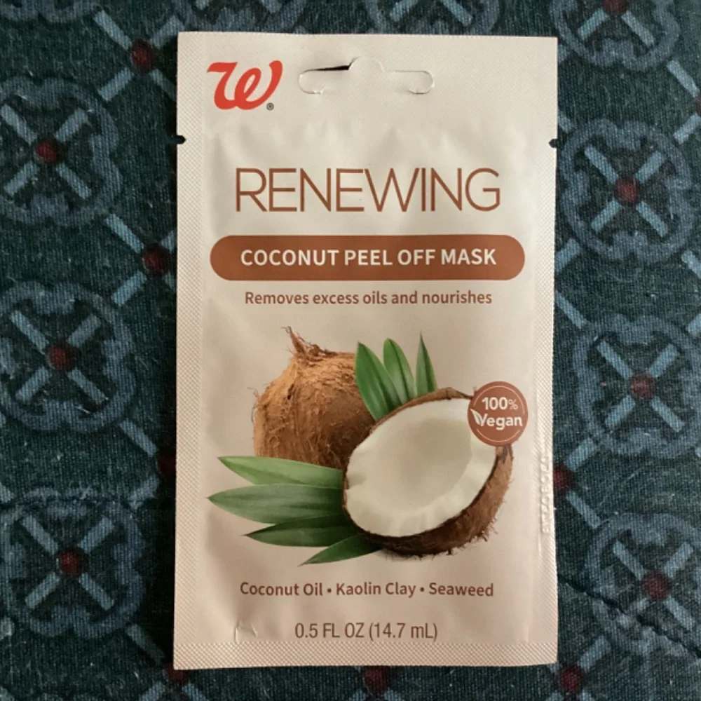 Walgreens Renewing Coconut Peel Off Mask Bundle 6 pack NEW